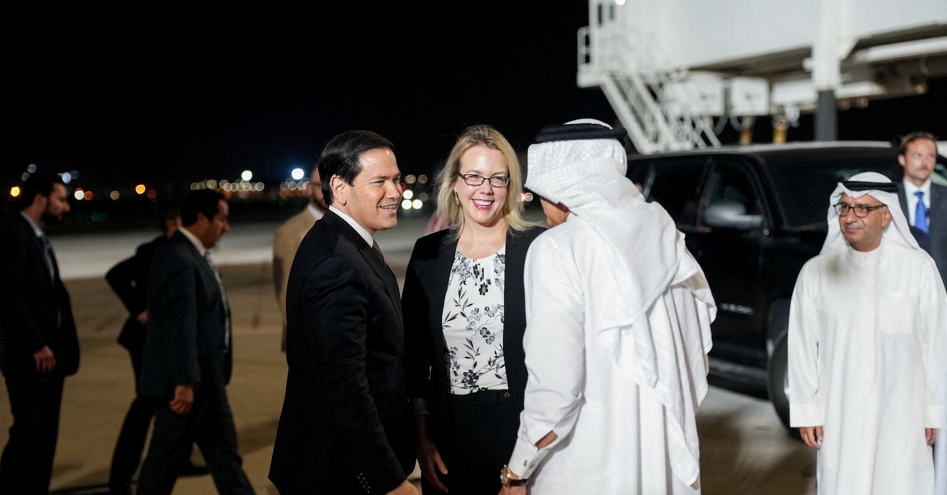 Rubio visits Bahrain seeking Gulf backing for Iran deal