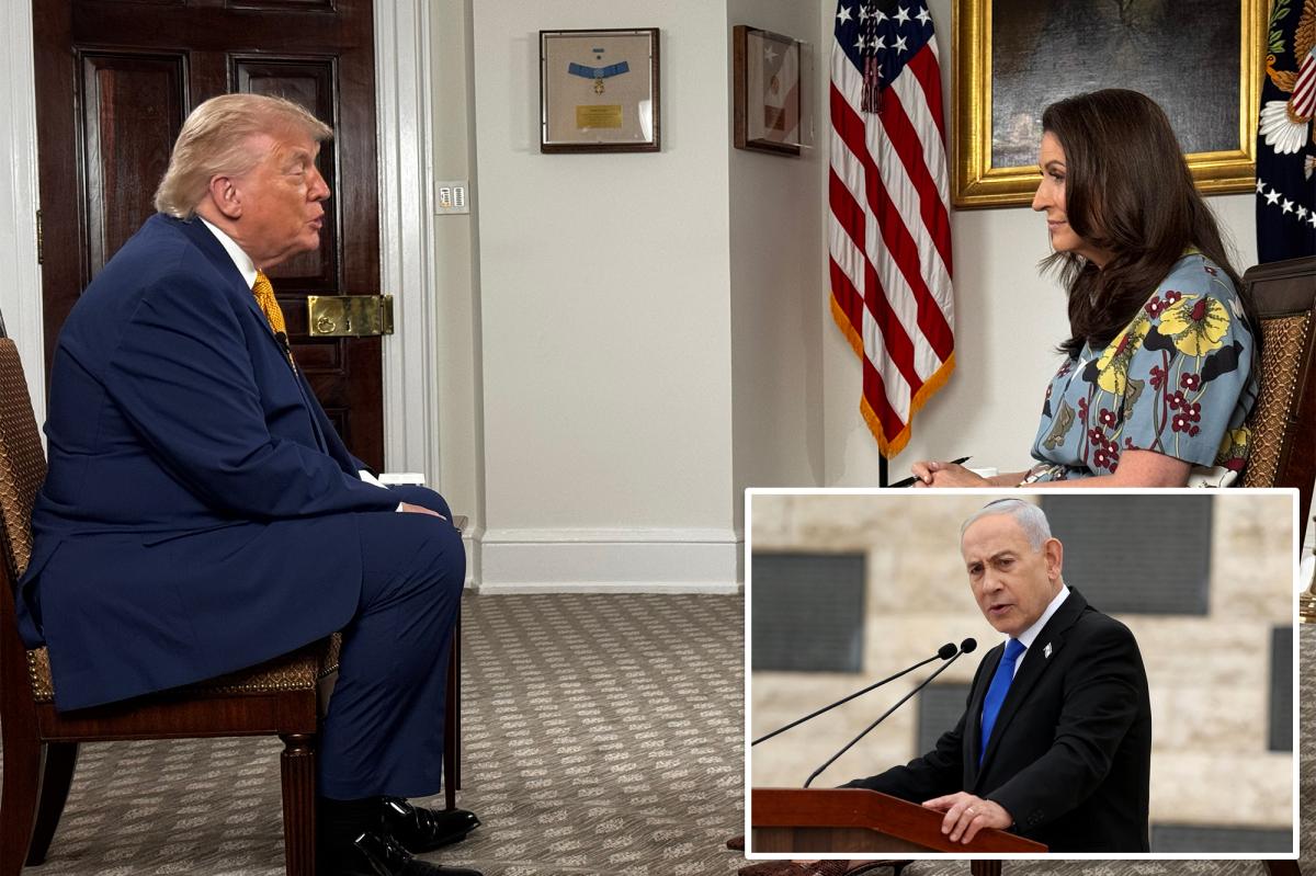 Exclusive | Trump confirms he told Netanyahu he’s ‘f–king crazy,’ but they work well together as ‘wartime president’ and ‘wartime prime minister’