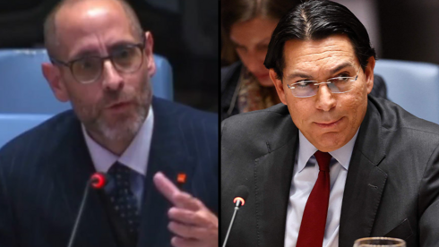 Israeli lawyer denounces Israel at UN, envoy fires back