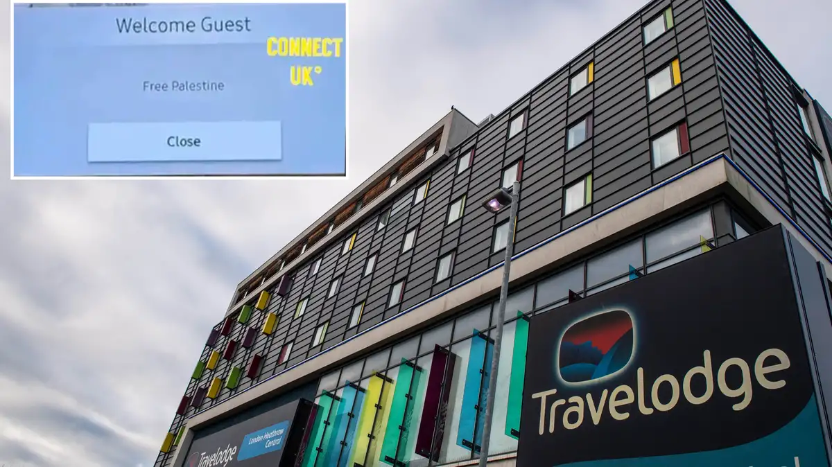 Travelodge to introduce antisemitism training for staff following ‘Free Palestine’ TV message