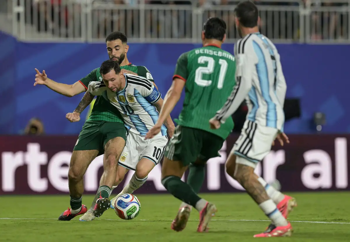 Lionel Messi got away with bad tackle at World Cup as he’s ‘protected by the Jewish lobby’, claims Algerian TV pundit