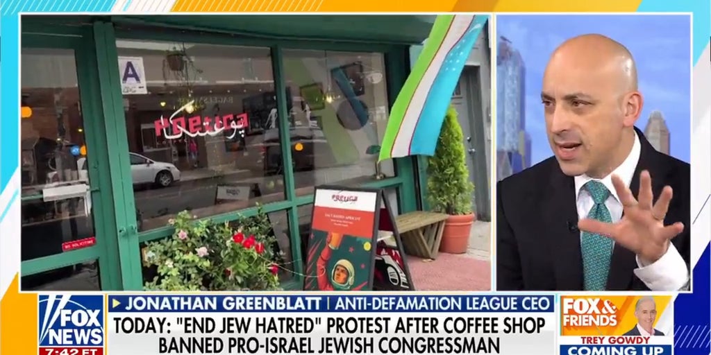 Outrage after Brooklyn coffee shop bans Jewish congressman | Fox News Video