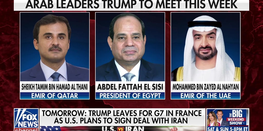 Trump to meet Middle East leaders at G7 amid Iran deal push | Fox News Video
