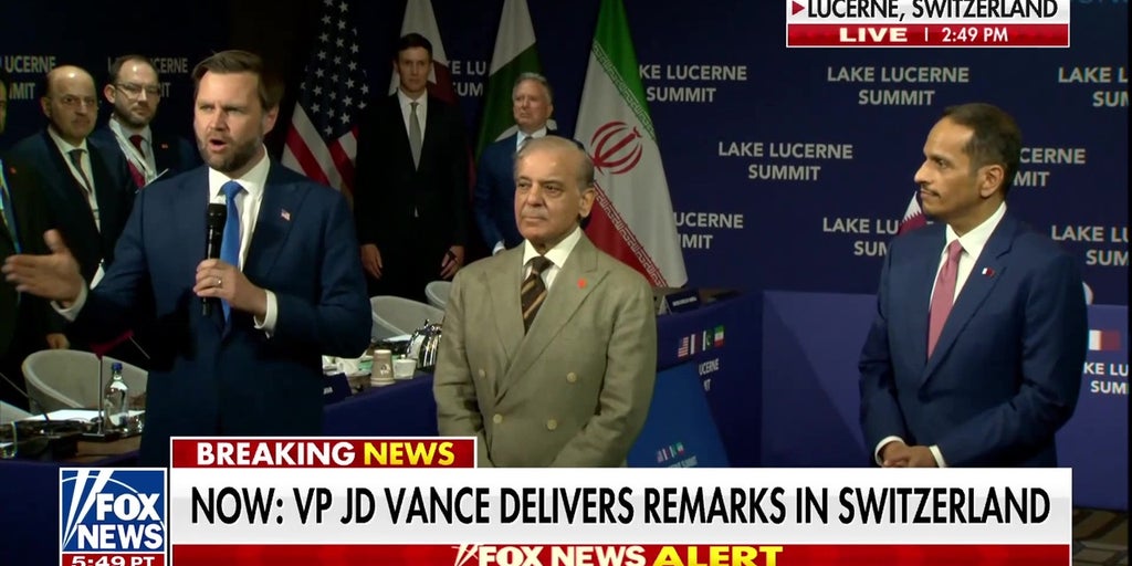 JD Vance calls for ‘new leaf’ in Middle East relations at Lucerne Summit | Fox News Video