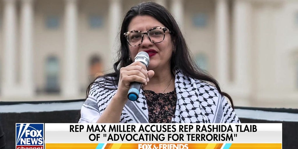 GOP rep accuses Tlaib of associating with terrorists on House floor | Fox News Video