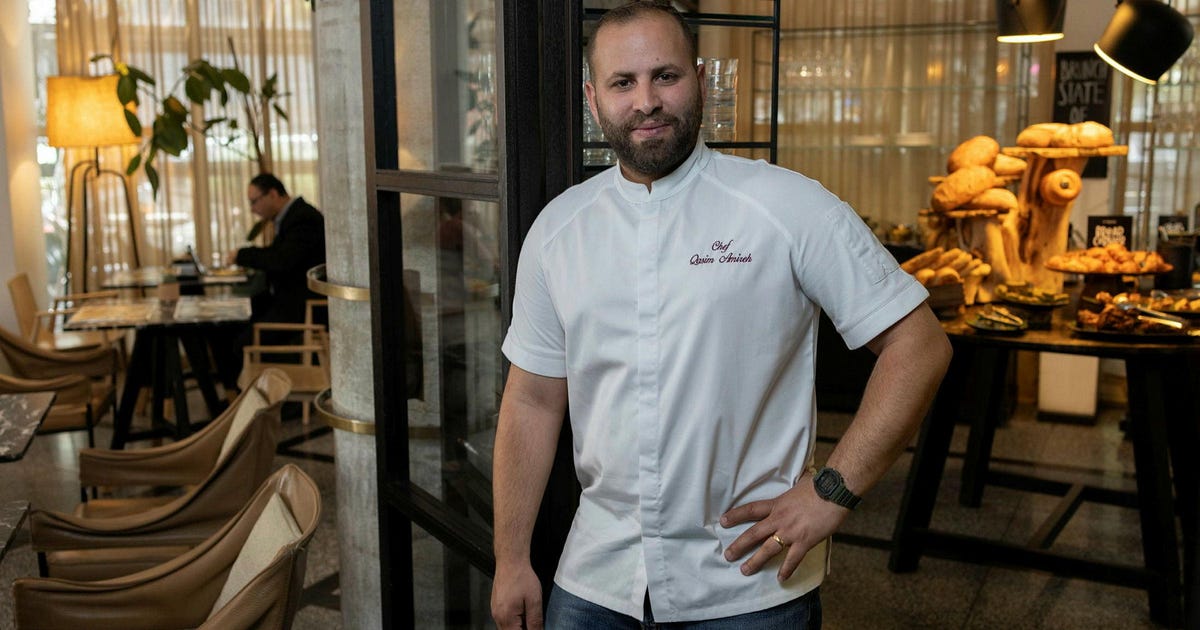 ‘If peace comes, everything else will follow’: The Palestinian chef who splits his time between Tel Aviv and