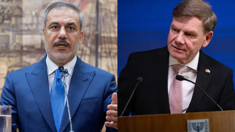 German FM slams Turkey’s claims that Israel is a ‘burden’