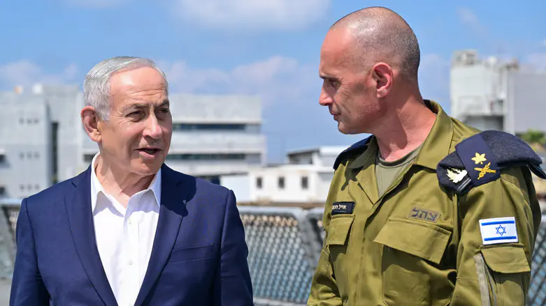 Netanyahu sends message to Turkish PM from Navy base: ‘our capabilities are impressive’