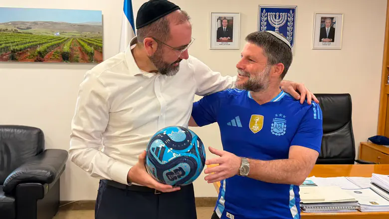 Smotrich to Argentine Ambassador: “Every patriotic Israeli supports Argentina”
