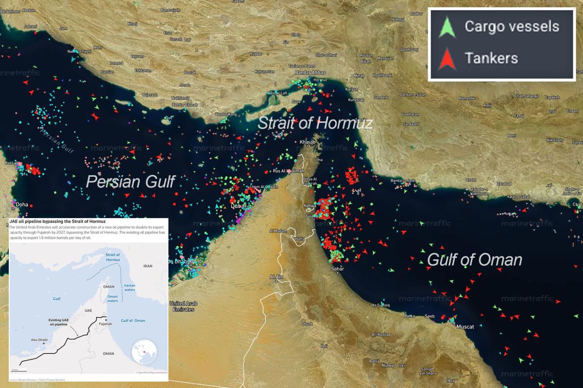 Middle East allies rushing new pipelines, port to bypass Iran’s grip on Strait of Hormuz