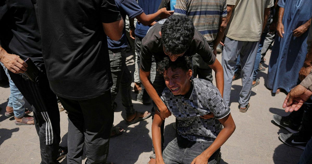 Israeli fire kills 10 in Gaza, including a 10-year-old, officials say