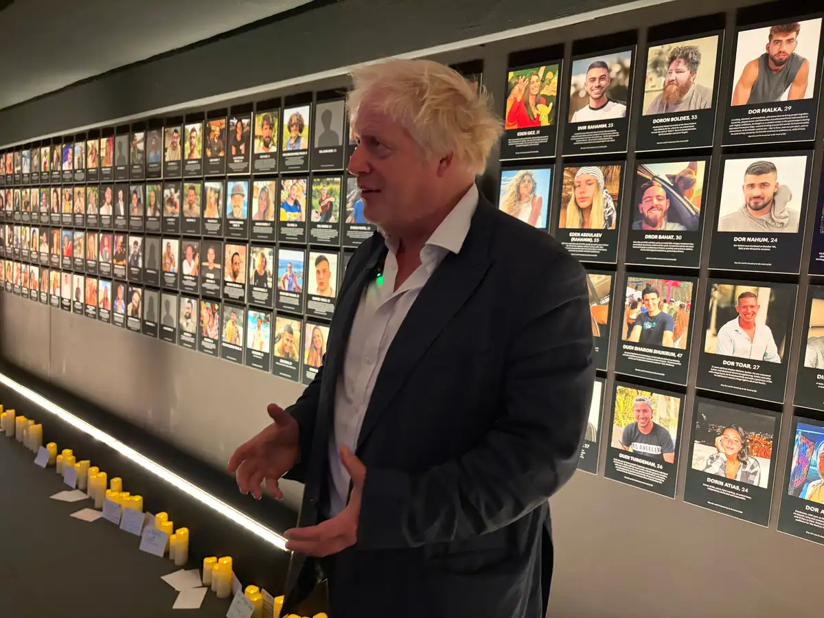 Boris Johnson labels Jew-hate ‘a virus in the human bloodstream’ on Nova Exhibition visit