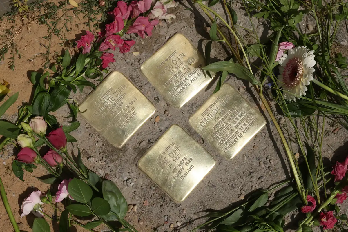‘Antisemitic’ pro-Gaza walk past Holocaust memorial stones in Berlin is scrapped