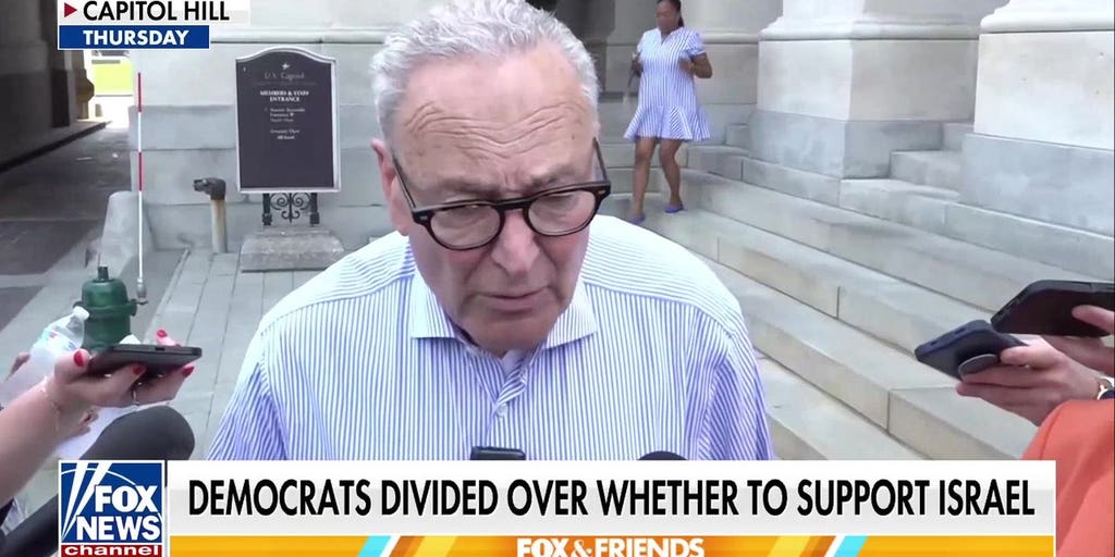 Democrats divided over Israel funding as far-left push anti-Israel agenda | Fox News Video