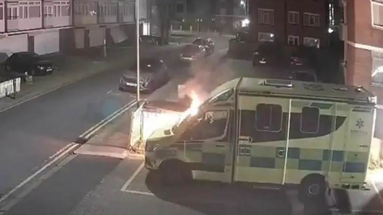 Four Men Plead Guilty to Arson Attack on Jewish Ambulances in London