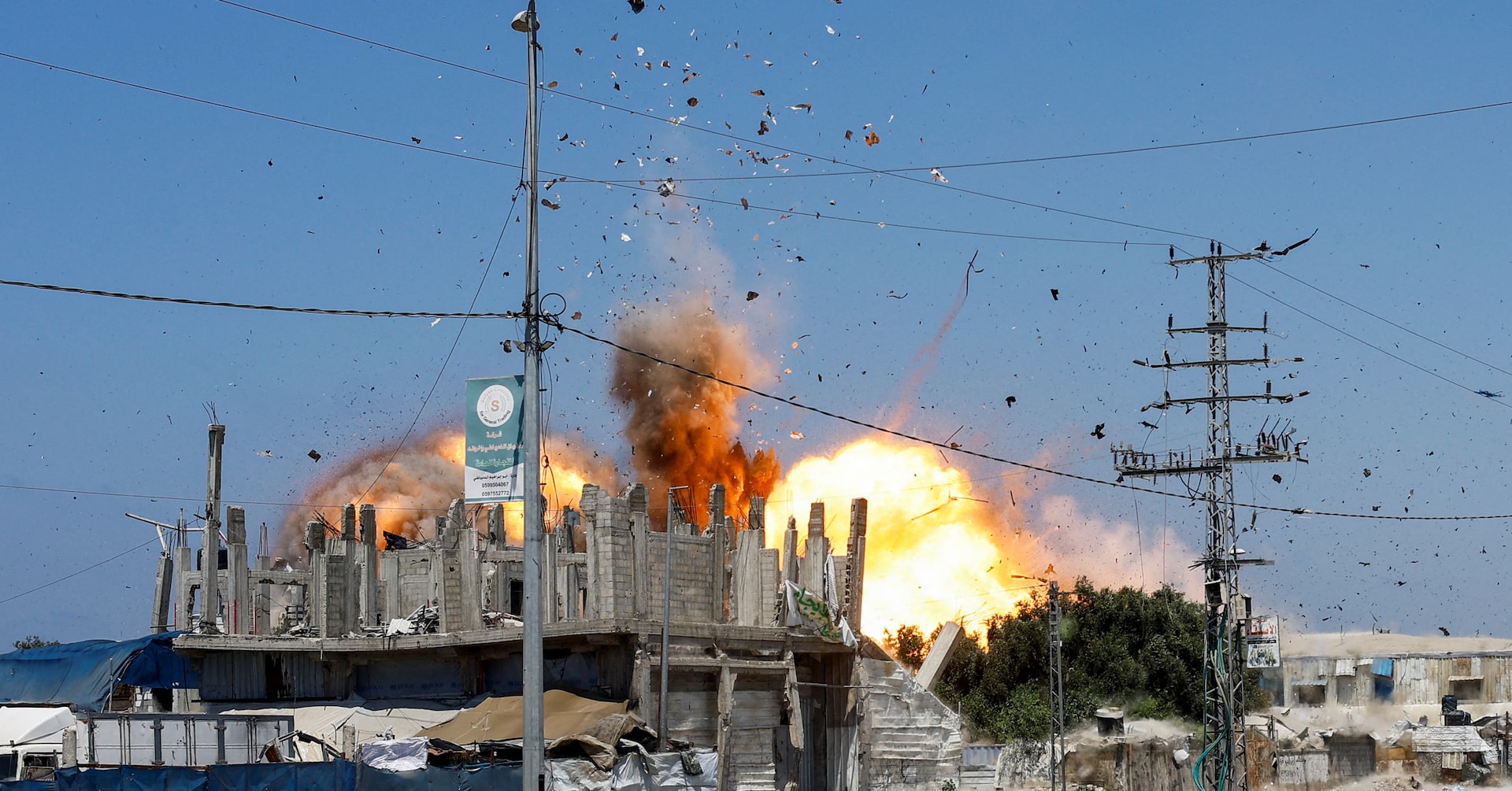 Israeli airstrikes in Gaza kill two people, including a 4-year-old boy, medics say