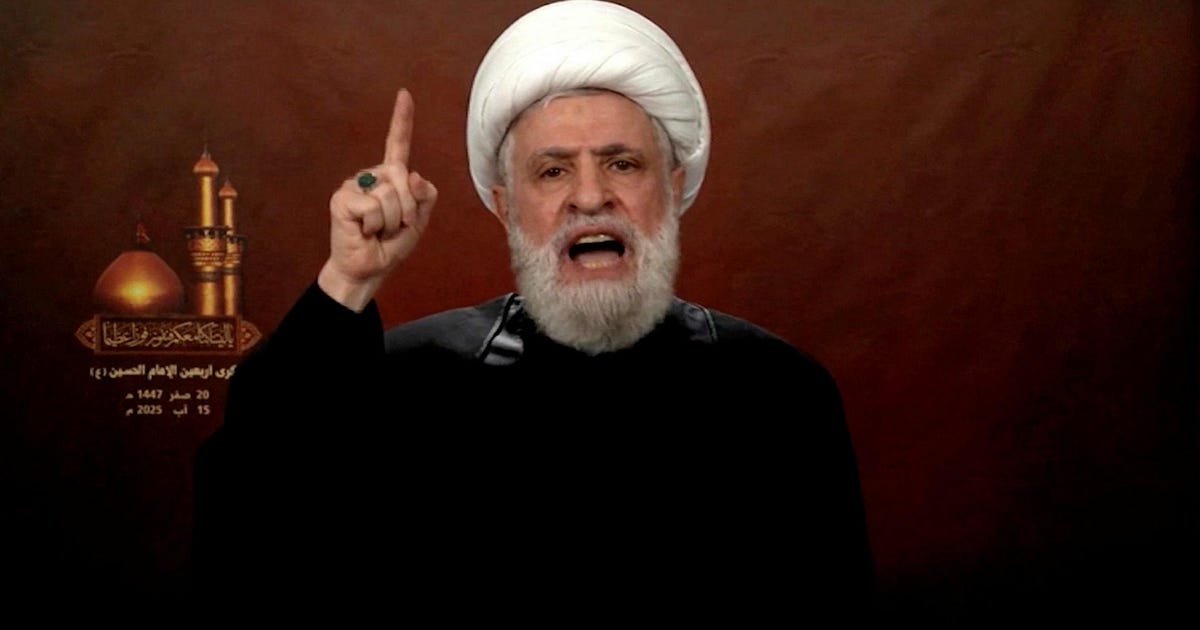 Hezbollah chief rejects Lebanon deal as Israel reportedly readies assault
