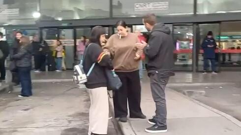‘They hugged him’: new footage shows Mali and Liel after being found in Argentina