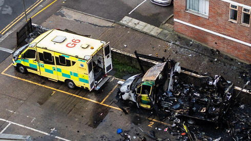 Four admit torching Jewish ambulances in London attack