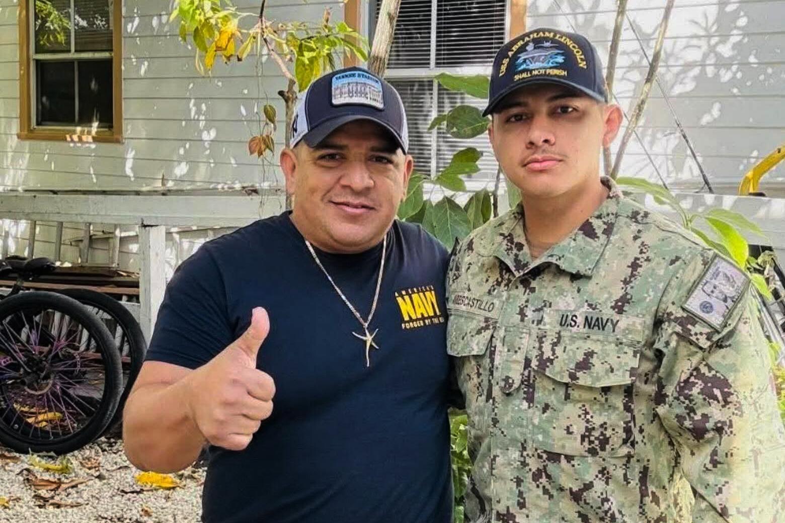 ​Father of Navy sailor aboard USS Lincoln released from immigration custody 
