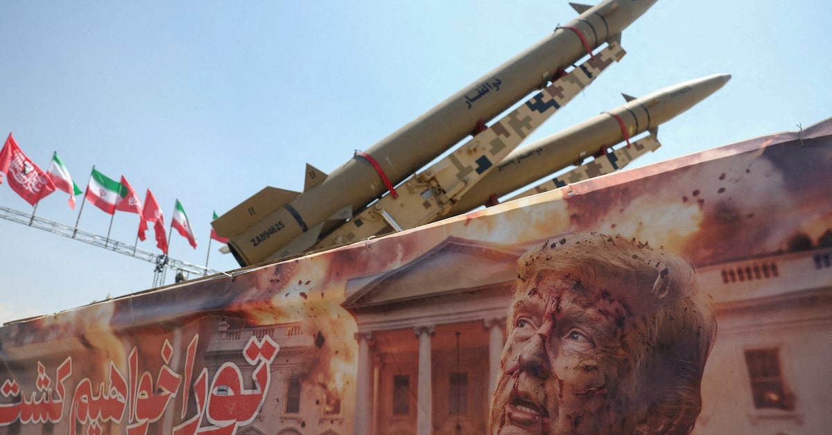 Across Tehran, billboards threaten Trump, Israel