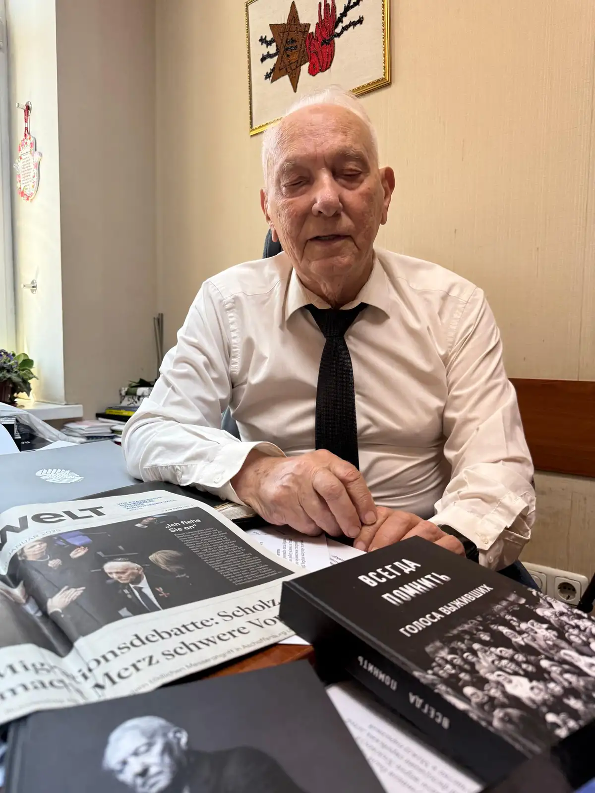 ‘Hitler tried to kill me because I’m Jewish. Now Putin wants to kill me because I’m Ukrainian’