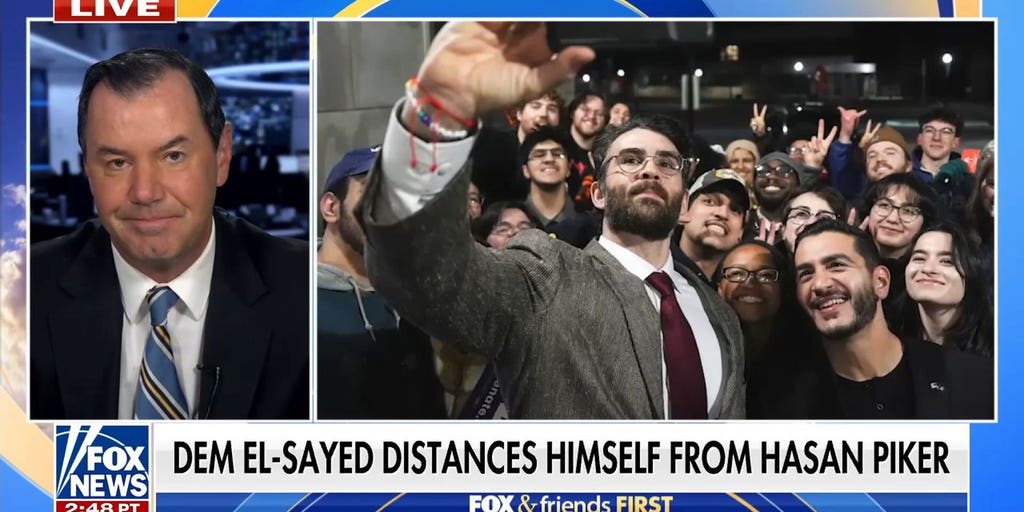 El-Sayed scrambles to distance himself from Hasan Piker | Fox News Video