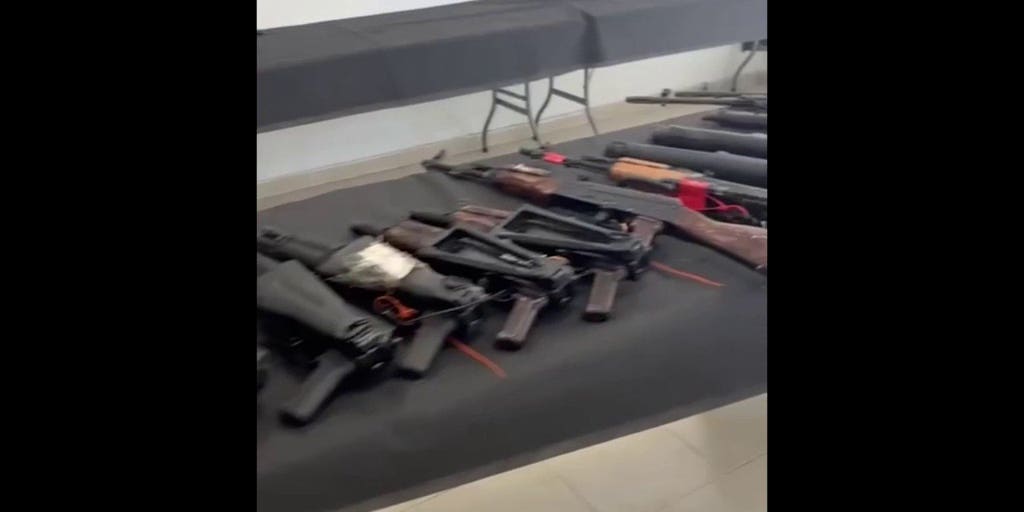 Inside IDF base housing vast arsenal seized from Hamas, Hezbollah | Fox News Video