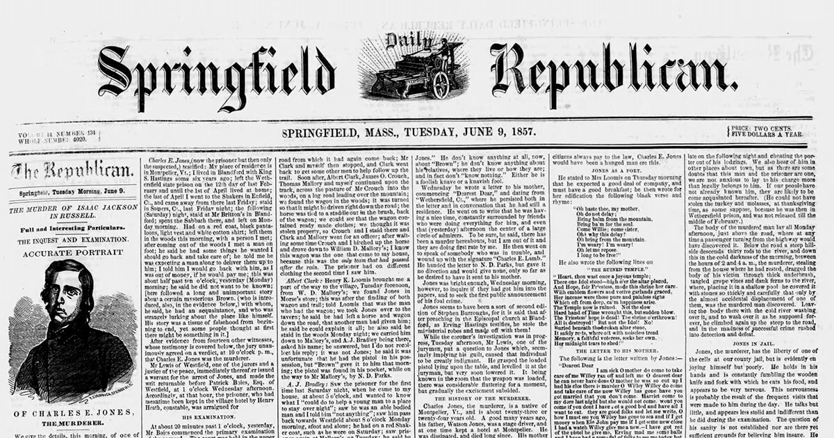 How a 19th century murder introduced Americans to a Jewish funeral