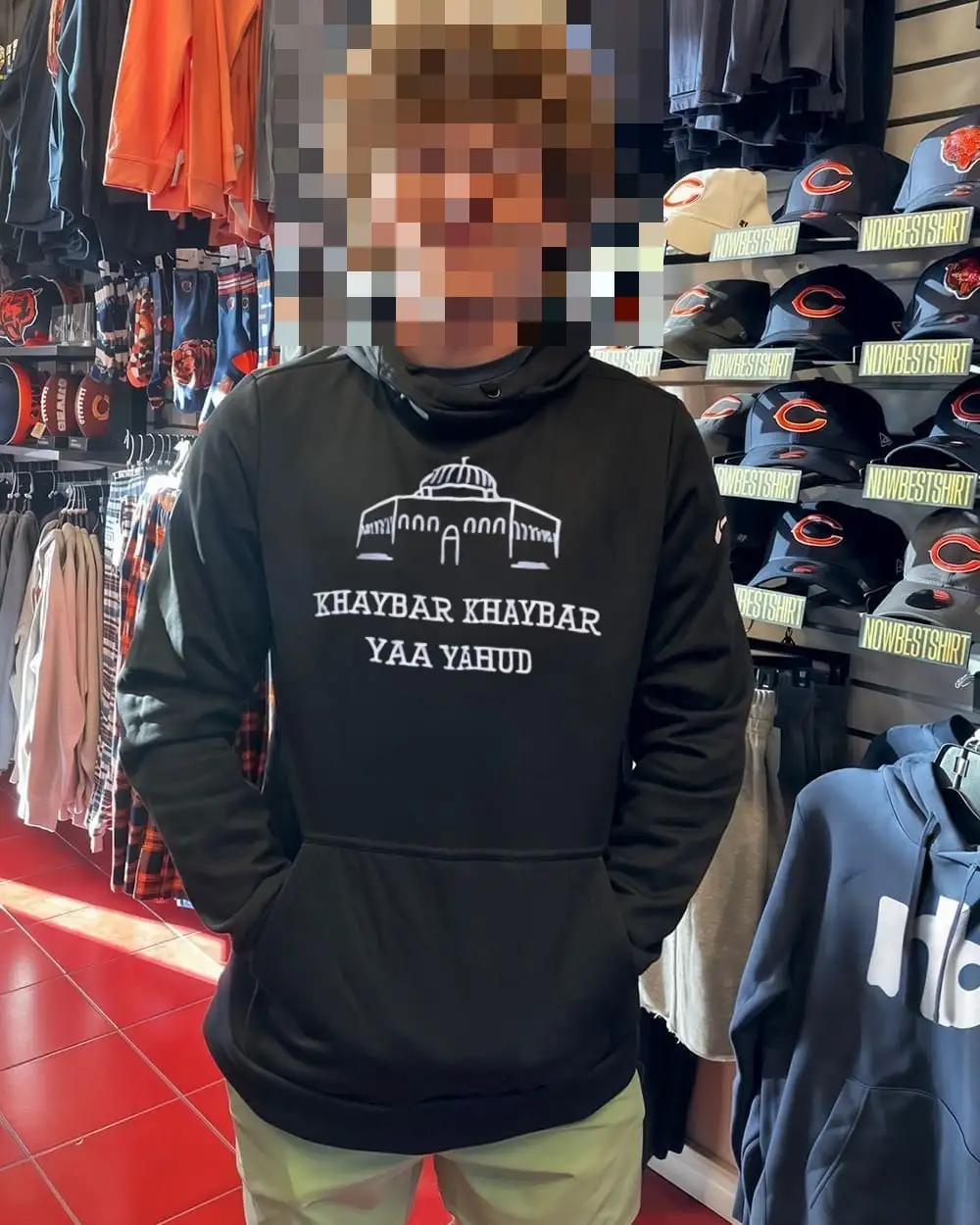 Exclusive: ‘Khaybar’ T-shirt under police investigation sold on American site offering hateful clothing