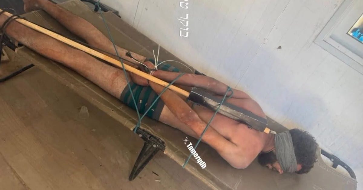 IDF punishes soldiers who filmed Palestinian detainee they tied to bed