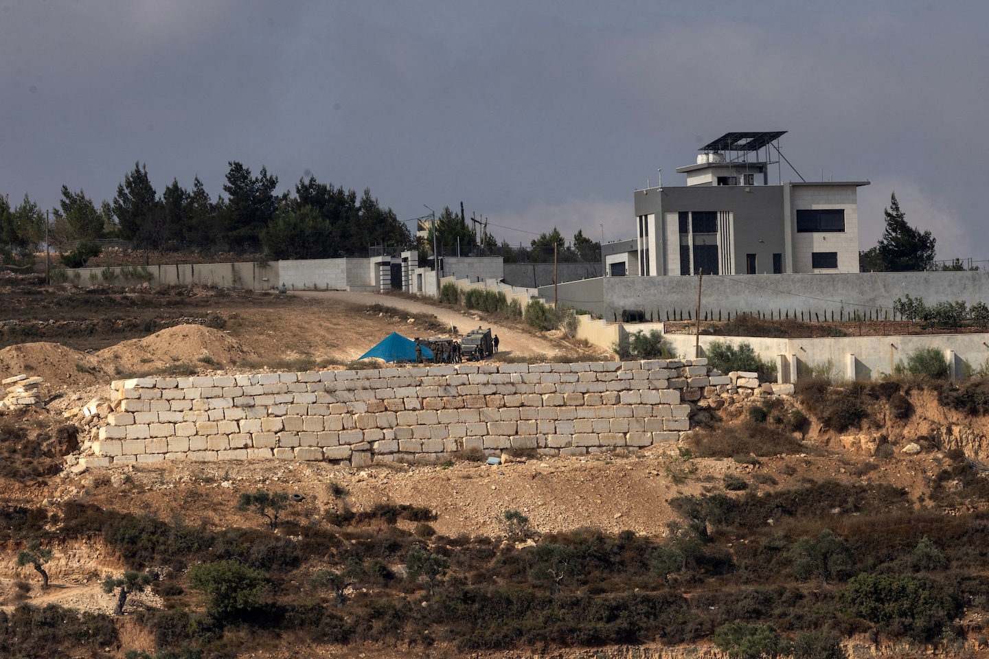 When Israeli extremists arrived in Qusra seeking to evict Palestinians from their hilltop homes, residents hoped the IDF would come to their aid. Instead, the soldiers drank coffee and prayed with the assailants. 