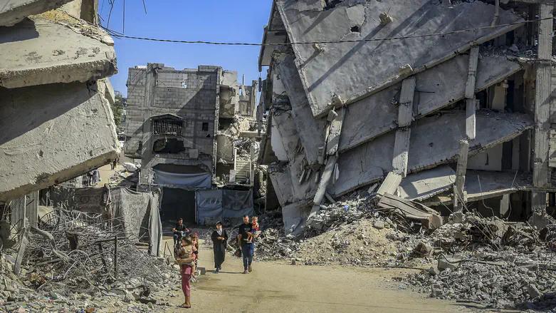 The images revealing the scale of destruction in Gaza