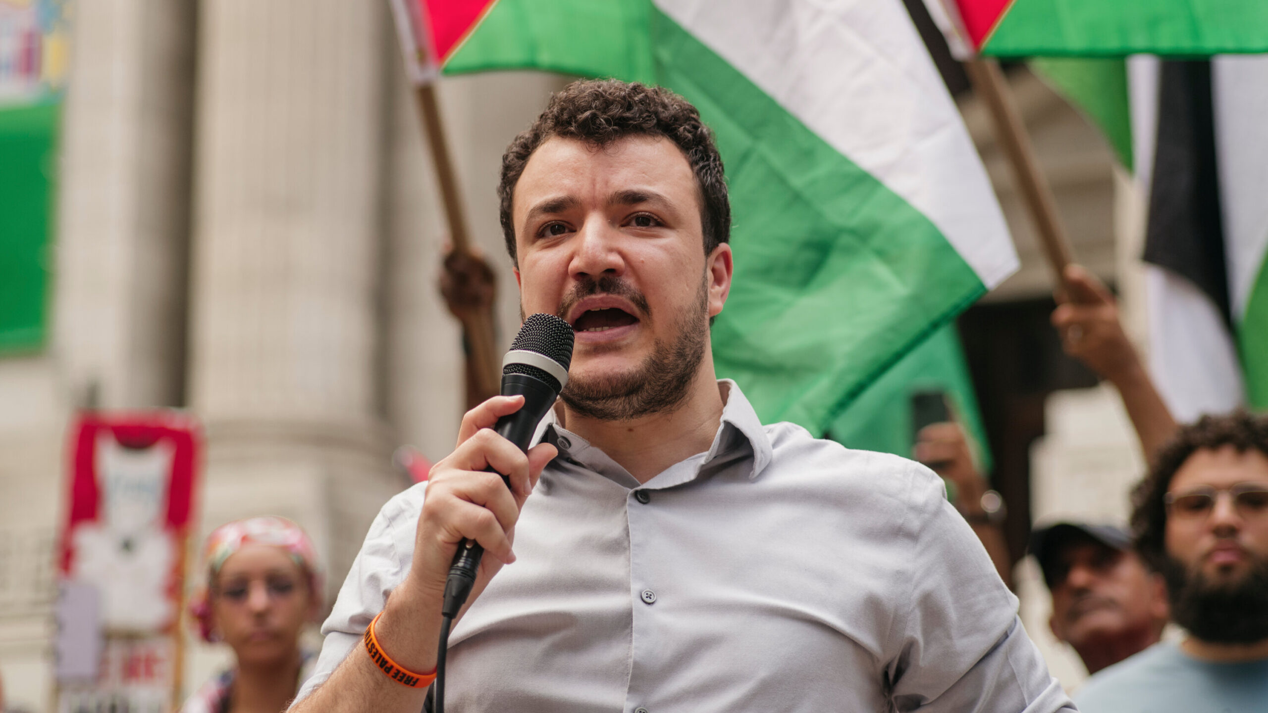 Mahmoud Khalil Says Columbia Failed to Protect Pro-Palestinian Students