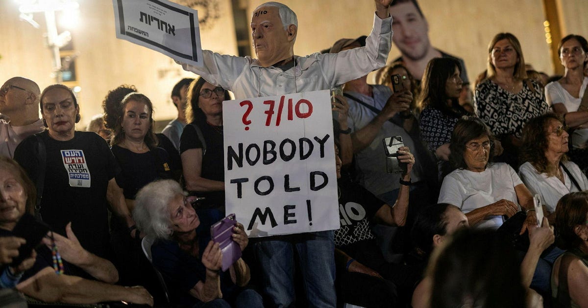 ‘Netanyahu knew long before us’: October 7 families demand answers over warnings
