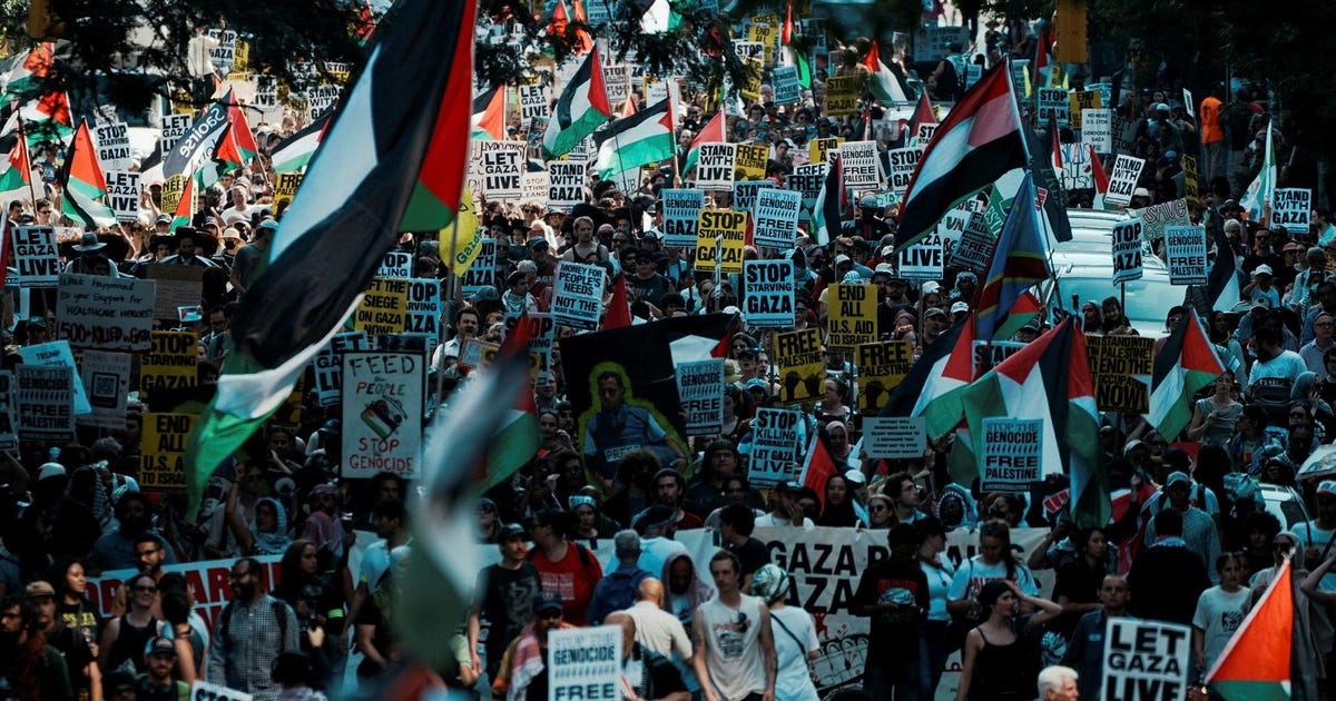 U.S. support for Palestinians continues to eclipse sympathy for Israelis, poll shows