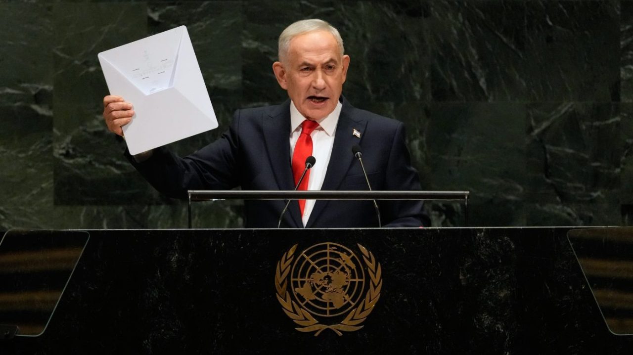 Netanyahu slams critics, Mamdani, in defiant speech as UN delegates walk out