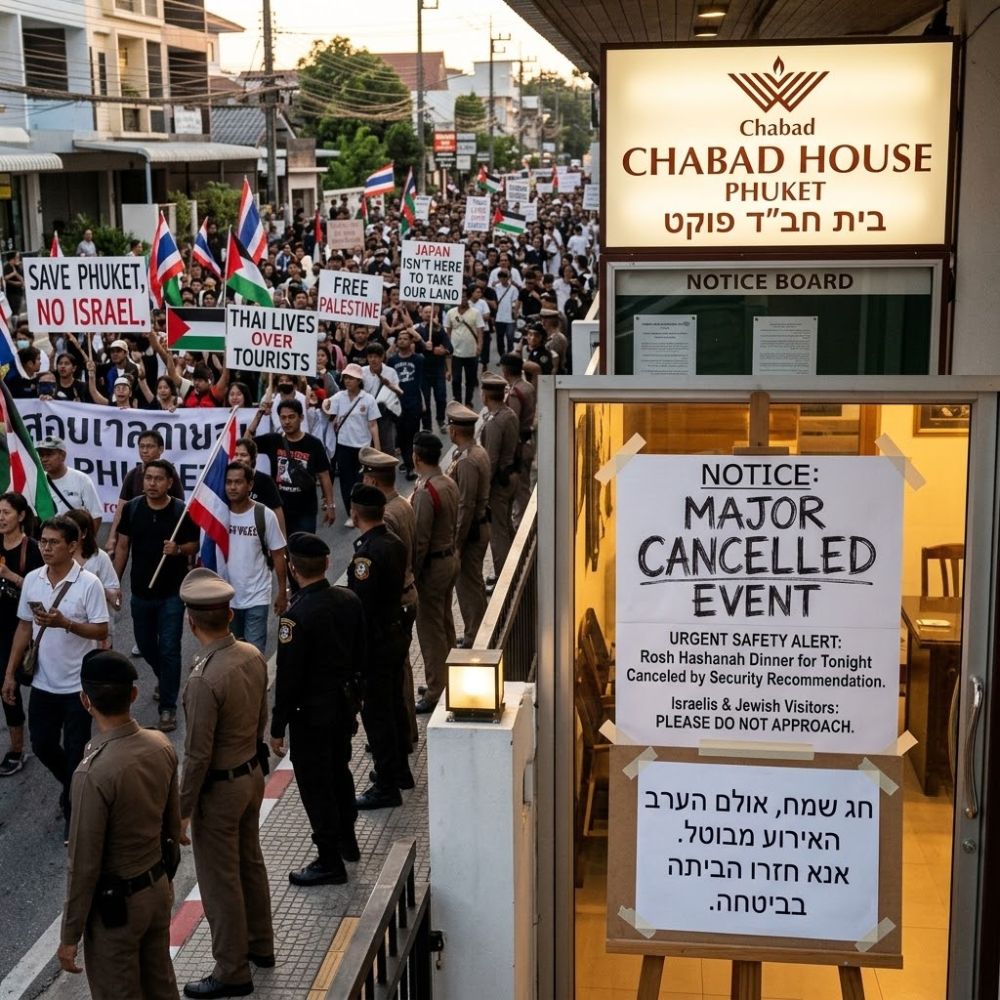Thai Chabad House cancels Rosh Hashanah celebrations, citing security concerns – EJP