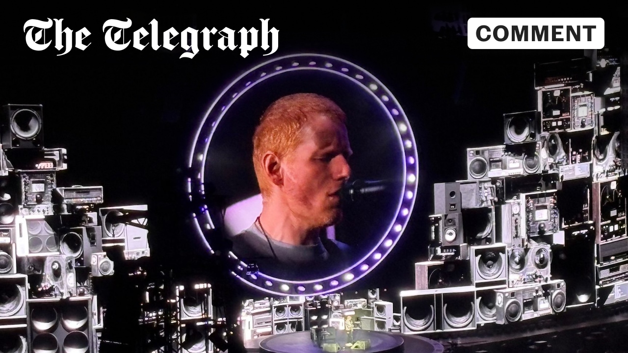 Ed Sheeran held out longer than most against the ‘Free Palestine’ madness