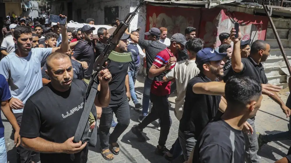 Hamas fighters killed by Israeli air strikes