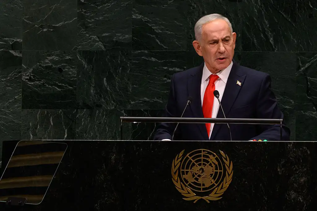 Netanyahu says accusations of genocide in Gaza are ‘biggest lie of the century’ in UN speech