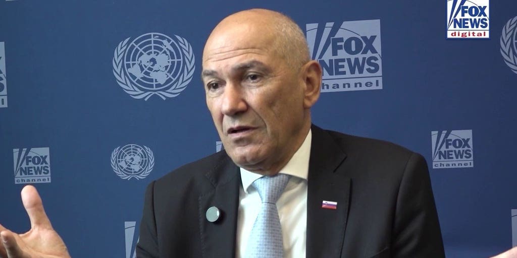 Slovenian PM accuses UN of double standards on Gaza and Ukraine | Fox News Video