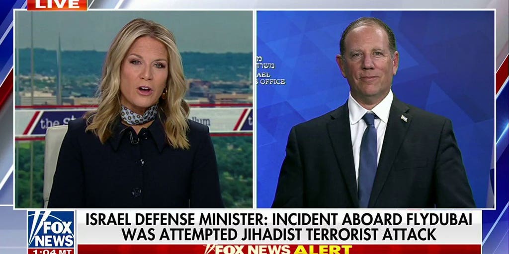 Hero captain in flight attack fighting for his life, says Netanyahu spokesman | Fox News Video