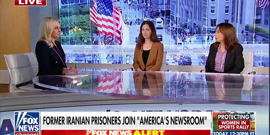 Former Iranian prisoners speak out as anti-regime protests erupt at UN | Fox News Video