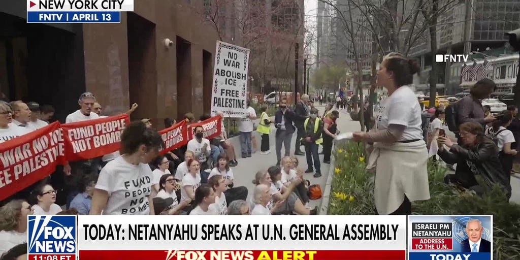Netanyahu’s UN address sparks protests ahead of General Assembly speech | Fox News Video