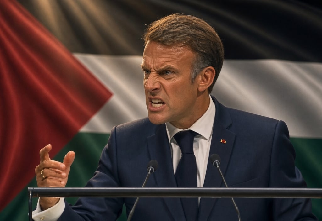 After Muslim Terrorist Murders French Citizen in Israel, President Macron Lies About Hamas | Frontpage Mag