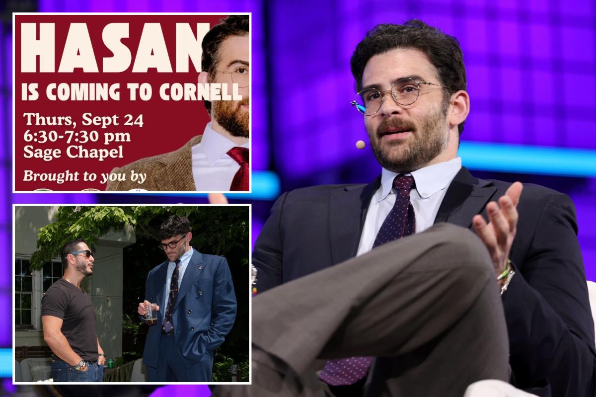 Hasan Piker to speak at Cornell — as experts warn Ivy League school becoming ‘hotbed of antisemitism’