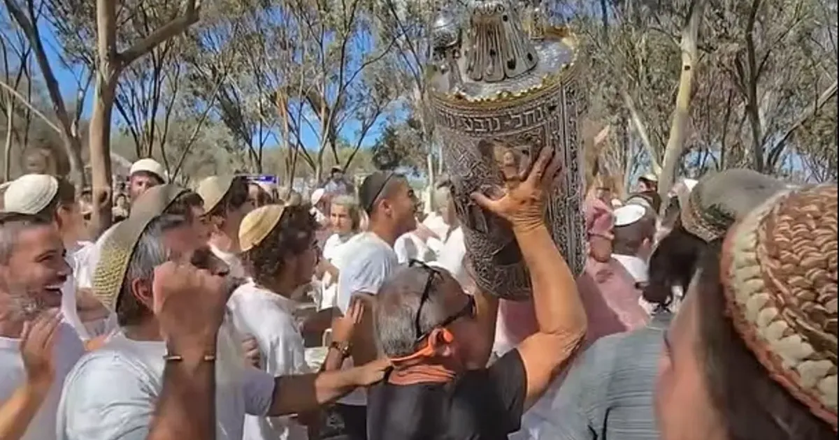 October 7 victims’ families protest planned Simhat Torah celebrations at Nova massacre site