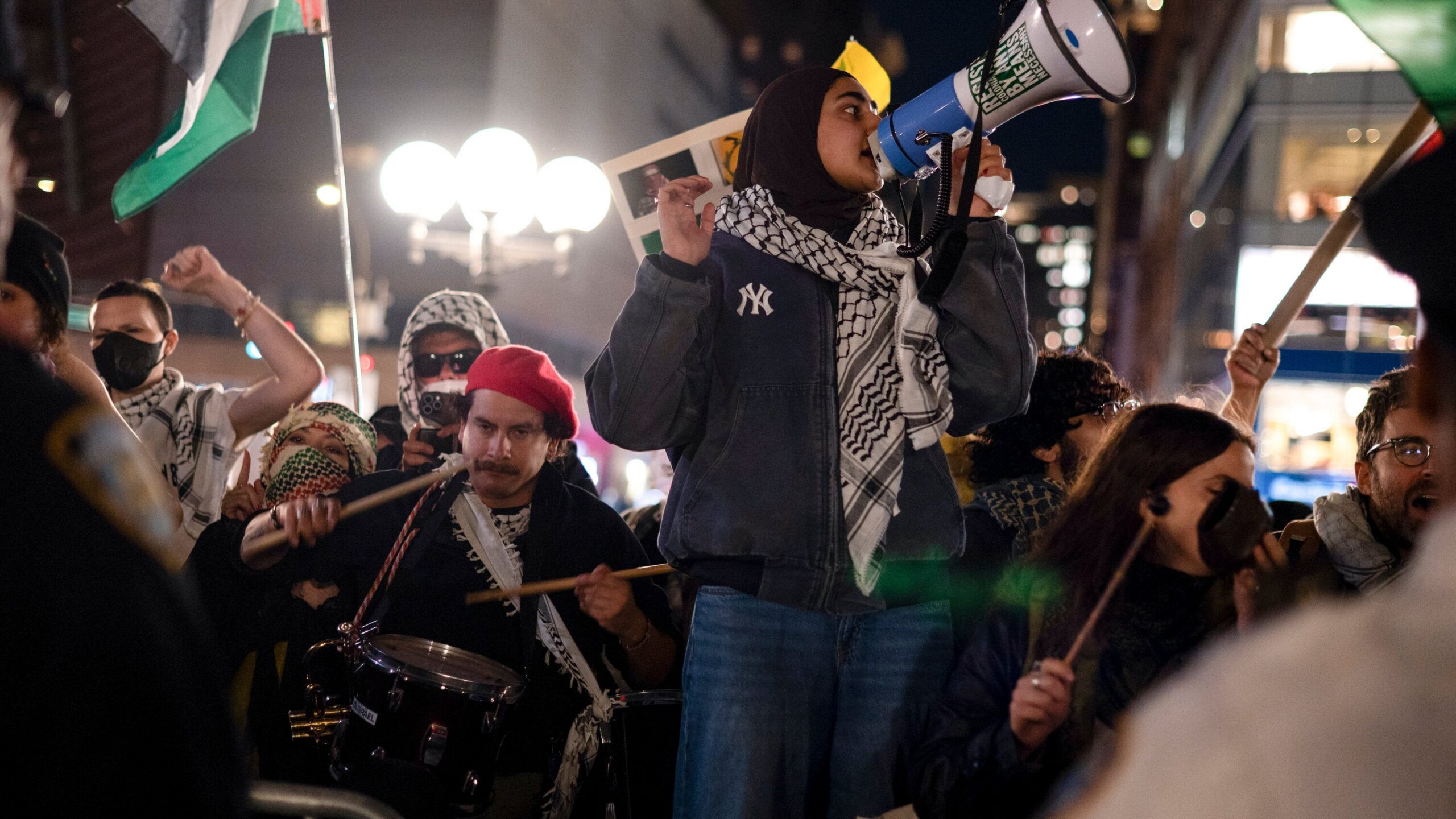 Live Updates: Protests Disrupt NYC Vigil on Anniversary of Oct. 7 Attacks in Israel