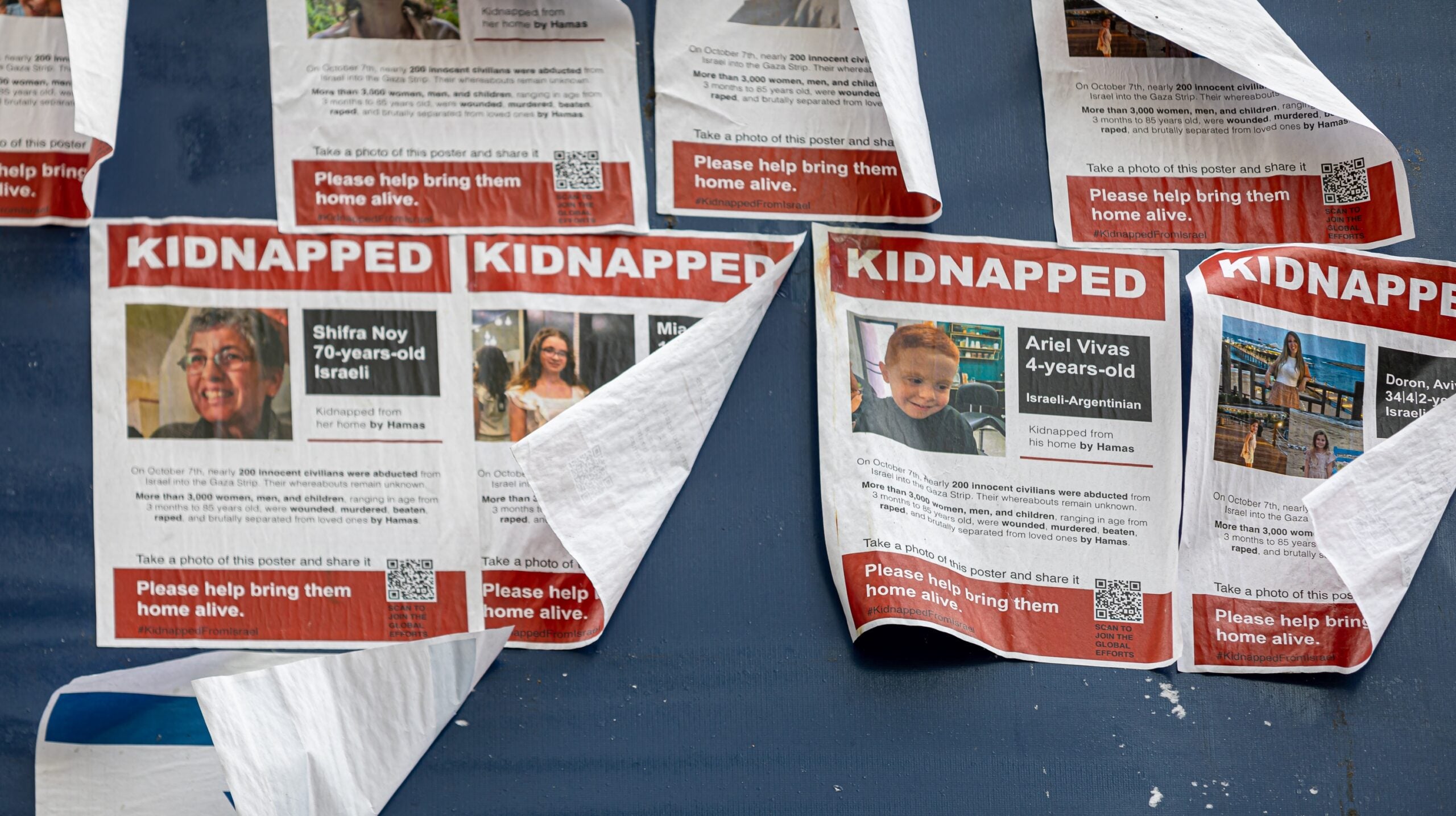 ‘Torn,’ documentary about hostage poster wars, wins a New York Emmy